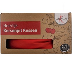 Lucovitaal Kersenpit kussen vierkant 1 Stuks