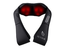 Luxyor - Shiatsu Massagekussen - Draadloos - Massage Apparaat - Infrarood massage - warmte functie