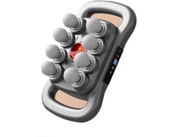 Massage Gun - 8 massagekoppen - Massage Apparaat - Diepe Spiermassage -Krachtig Massageapparaat voor Sport & Ontspanning - Massageapparaten - Draadloos - Met rood licht - Lange Batterijduur