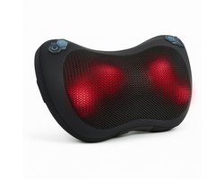 Massage Kussen Shiatsu - Nek Rug en benen Massage Apparaat - Draadloze Warmte functie - Ontspanning