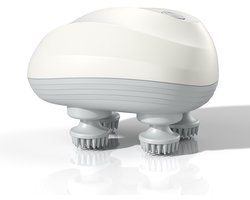 Massageapparaten - Elektrische hoofdhuidmassager, 4-pootmassager, draagbare waterdichte hoofdhuidmassager met variabele druk, geschikt voor hoofdomspanning