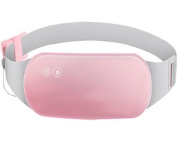 Massagekussen - Menstruatie Warmteband - 3 Temperatuurmodi Snel Verwarming - 1 Stuk - Voor Buik Rug Lenden - Zwart