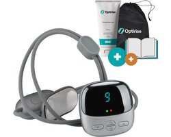 Nekmassage Apparaat - Massage Apparaat Incl. Contactgel & E-Book - Warmtefunctie - Massage Gun - Handsfree Gerbuik - Incl. Contactgel & E-Book - Voor Rug, Nek & Schouder - Spierstimulator - Spier Massage Apparaat - TENS - EMS - Warmte