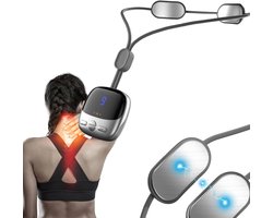 Nekmassage Apparaat - Massage Apparaat - Warmtefunctie - Massage Gun - Handsfree Gerbruik - Voor Rug, Nek - Schouder - Spierstimulator - Spier Massage Apparaat - TENS - EMS