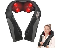 Nekmassage Apparaat - Massagekussen - Massage Apparaat - Zwart