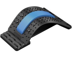 QTTVBTNA - Rugstretcher voor Lage Rugpijn – 3 Hoogtes Verstelbaar, Lumbar Cracker Board, Rugstrekker voor Hernia, Ischias, Scoliose & Wervelkolom Ontspanning
