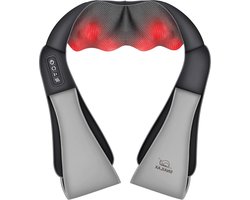 Shiatsu Massager Schouder Nek Rug Warmte Functie 4D Rotatie - Spanning Thuis Kantoor Auto Cadeau Mannen Vrouwen massage matras