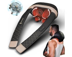 Shiatsu Nekmassage Apparaat met Warmte voor Nek en Schouders