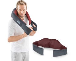 Shiatsu Nekmassageapparaat voor Rug, Nek en Schouders - Verwarmd met 8 3D-Massagekoppen en 3 Intensiteitsstanden