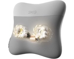 SKG – Rug- en Nekmassagekussen – 20 massagekoppen – met warmtefunctie – VS500 – Grijs