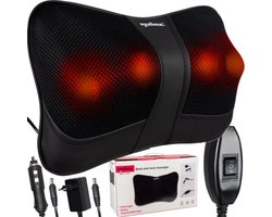 Soulima Shiatsu Massagekussen - Verlichting voor Rug en Nek
