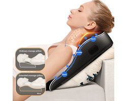 Sterrenvuur Kussen Met Verwarming - Elektrische Hoofd Hals Body Massage - Automatische Vibrerende Massage Apparaat - Ontspanning