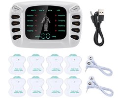 Therapeutische massager, pulsmassager, 8 standen
