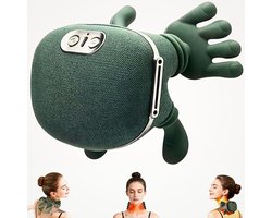 Verwarmde Massagehand – Draagbaar Massageapparaat met Warmtefunctie- Elektrisch Nekmassage Apparaat - Nek en Schouder Massage Apparaat - Massage Apparaten- Roodlicht therapie