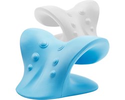 Vivid Green Nekstretcher- Massage kussen - Blauw