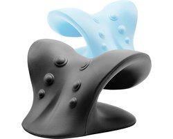 Vivid Green Nekstretcher- Massage kussen - Zwart