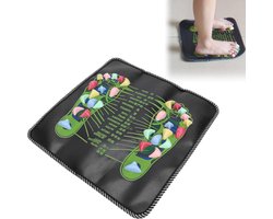Voetmassage Mat Loop Stone - Verlichten van Voet en Been Pijn - Reflexologie Acupoint Massage Pad .