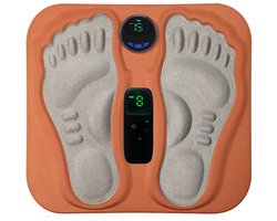 Voetmassageapparaat met EMS-functie – 3D-massager, geschikt voor gevoelloosheid en zenuwpijn, 15 intensiteitsniveaus, afmetingen 30x29 cm.