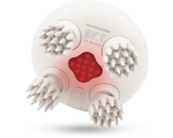 Vulpes Goods® BodyCare - Hoofdmassage Apparaat met Infrarood – Elektrisch Massageapparaat - Scalp Massager - Haarborstel – Stimuleert Haargroei & Bloedsomloop - USB Oplaadbaar