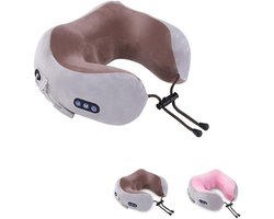 Zavira® Massage kussen - Nek- en schouder - Fullbody - Bruin