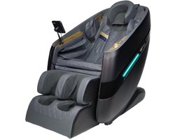 AlienComfort™ Massagestoel NOVA High-End Zwart - 10 Rollers & 18 Airbags - Verwarming - Full Body Massage - Surround sound - Massage stoel - Massagestoel Elektrisch - Massage apparaat