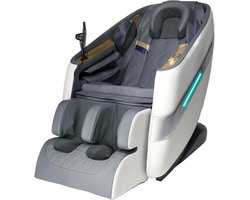 AlienComfort™ Massagestoel NOVA Superieur Wit - 10 Rollers & 18 Airbags - Verwarming - Full Body Massage - Surround sound - Massage stoel - Massagestoel Elektrisch - Massage apparaat