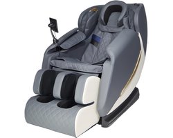 AlienComfort™ LUNA - Shiatsu Massagestoel - Space Grey - 16 Rollers & 14 Airbags