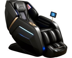 AlienComfort™ Therapeutische Massagestoel TITAN - Space Grey - 24 Airbags - Full body Massage - Shiatsu - LED Scherm - Surround Sound - Massage stoel - Massagestoel Elektrisch - Massagestoel - Massage apparaat - Massage zetel - Massagefauteuil