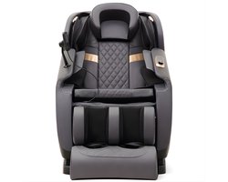 AlienComfort™ VENUS - Massagestoel - Bruin - 18 Rollers & 14 Airbags - Verwarming - Compact