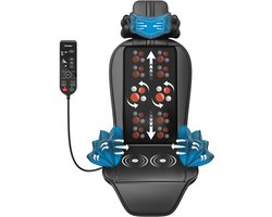 Elektrisch Rugmassageapparaat met Warmte - Diepe Kneedmassage voor Nek, Rug en Schouders