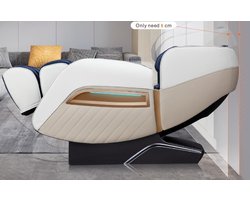 Elektrische massagestoel Elmo - Relaxstoel - Loungestoel - Ontspanningsstoel - Massagefauteuil - 5 massage programma's - Je Eigen Masseur thuis - Massage in elke Ligstand - Rugverwarming - Kuitmassage - Nekmassage