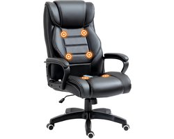 Ergonomische Massagestoel met Verstelbare Hoogte en Rugfunctie - Hoog Comfort Bureaustoel