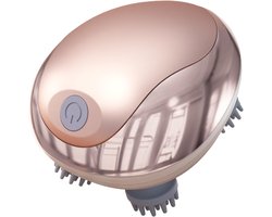 longziming -Elektrische Mini Hoofdmassager – Draadloze & Oplaadbare Hoofdhuid- en Slaapmassage – Ontspannende Vibratiemassage voor Stressvermindering, Beter Slaapcomfort & Hoofdhuidverzorging – Compact en Draagbaar voor Thuis of Reizen