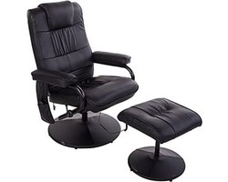 Massage stoel - 77 x 84 x 95 cm - Zwart