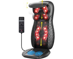 Massagemat - Massagematras - Massagekussen - Volledig - Vibratie - Warmtetherapie - Elektrisch