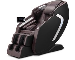 Massagestoel Volledige Lichaamsmassage - 4D - Zero Gravity - SL-track - Verwarming - Yoga Stretch - 36 Airbags