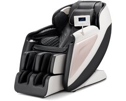 Massagestoel - Zero Gravity Full Body - SL-Track - 3D Massage - Verwarming - Automatische Programma's (18) - Airbags (36) & Voetrollers - LCD-scherm
