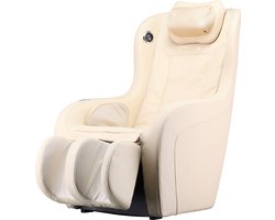 NRG Wellness Massagestoel Excellent - Beige - 3 automatische programma's - 3D massage - Kuitmassage - Hoofdmassage
