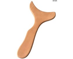 RFWR® Lymfedrainage Massageapparaat voor het Lichaam - Ergonomisch Houten Gua Sha voor Nek, Rug en Benen