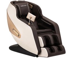 Sakura® Massagestoel - 2025 model - Rugmassage en Nekmassage - Voetmassage - Zero Gravity Modus - LCD Scherm - Speakers - Luxe massagestoel - Comfort+ - Bruin