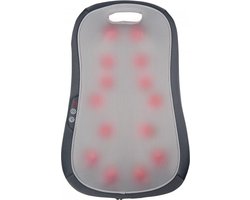 Taurus Wellness Rug Massagekussen – massageapparataat – shiatsu – warmtefunctie – spiermassage – weefselmassage – 3d massage – oplaadbaar