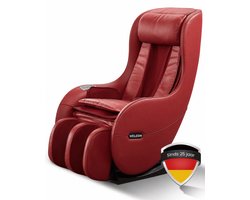 WELCON Easyrelaxx elektrische 3D massagestoel – Zero Gravity – Shiatsu – warmtefunctie – rood