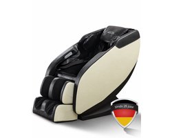 WELCON Prestige II elektrische 3D massagestoel – Zero Gravity – voetmassage – warmtefunctie – zwart/wit