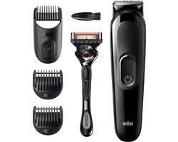 Braun Multigroomer 3 SK3300, 5-in-1 Baardtrimmer Voor Mannen, Haartrimmer, Voor Gezicht, Haar
