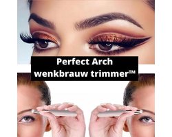 Perfect Arch - Wenkbrauw Trimmer - Rood - LED lampje - uit het assortiment van 'Het Gemak'