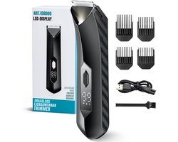SCH® Trimmer Mannen Schaamstreek - Trimmer Schaamstreek - Bodygroomer Mannen - Trimmer - Zwart - 18cm x 8cm x 6cm
