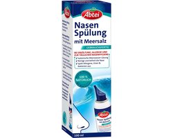 Abtei Nasen Spülung mit Meersalz, 100 ml Lösung