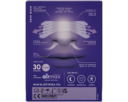 Airmax Nasal strip clear 30 Stuks