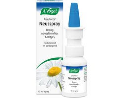 A.Vogel Cinuforce neusspray droog neusslijmvlies, korstjes - Hydrateert en verzorgt droog neusslijmvlies - 15 ml
