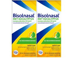 Bisolnasal Neusspray Eucalyptus - 2 x 10 ml